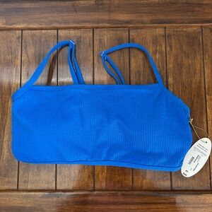 Womens Sharp Blue Bikini Top